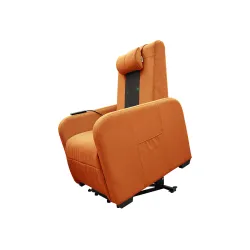 Кресло-реклайнер электрический с подъемом и массажем FUJIMO LIFT CHAIR F3005 FLFL цвет на заказ