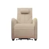 Кресло-реклайнер электрический с подъемом и массажем FUJIMO LIFT CHAIR F3005 FLFL Ваниль