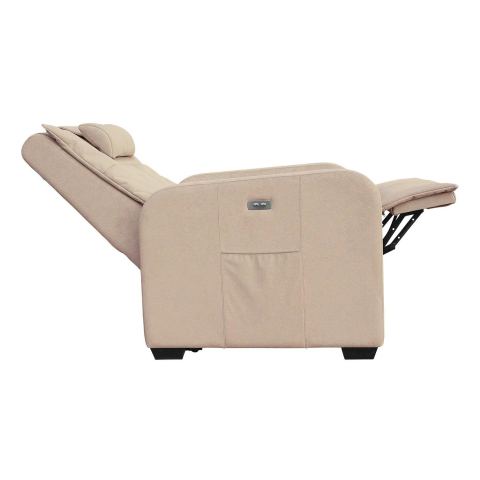 Кресло-реклайнер электрический с подъемом и массажем FUJIMO LIFT CHAIR F3005 FLFL Ваниль