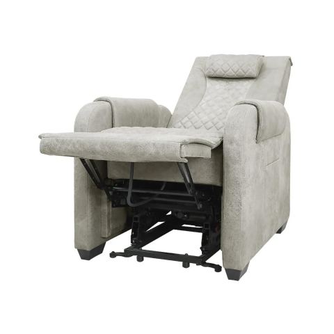 Кресло-реклайнер электрический с подъемом и массажем FUJIMO LOUNGE UP F7003 VLFL Mouse