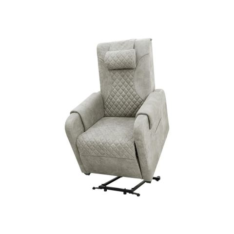 Кресло-реклайнер электрический с подъемом и массажем FUJIMO LOUNGE UP F7003 VLFL Mouse