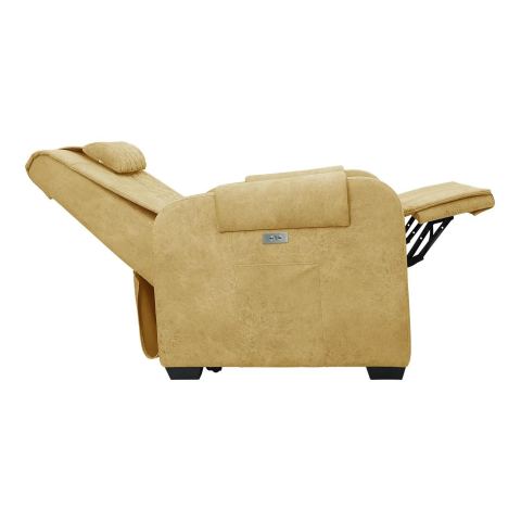 Кресло-реклайнер электрический с подъемом и массажем FUJIMO LOUNGE UP F7003 ZLFL на заказ