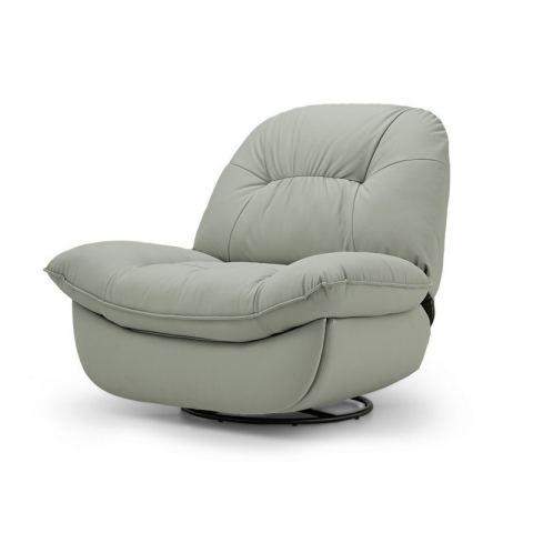 Кресло-реклайнер Eureka EEA02 с откидной спинкой и функцией качания, серый