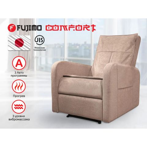 Кресло-реклайнер механический с массажем FUJIMO COMFORT CHAIR F3005 FMF Терра