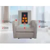 Кресло-реклайнер механический с массажем FUJIMO COMFORT CHAIR F3005 VMF Mouse