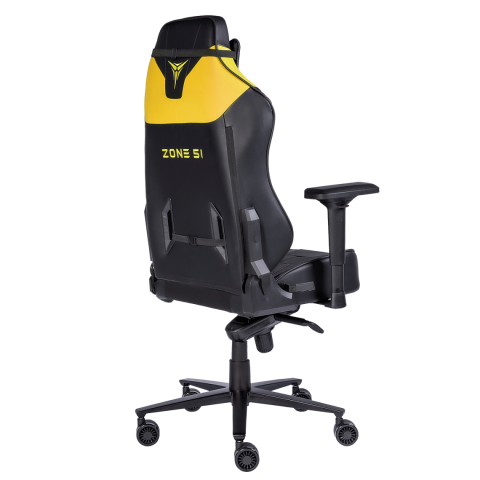 Кресло компьютерное игровое ZONE 51 ARMADA Black-yellow
