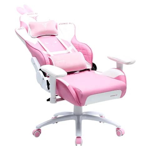 Кресло компьютерное игровое ZONE 51 BUNNY Pink