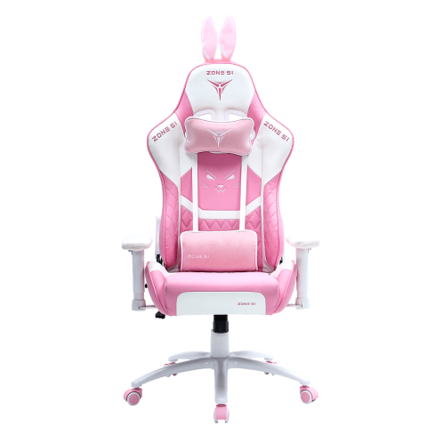 Кресло компьютерное игровое ZONE 51 BUNNY Pink