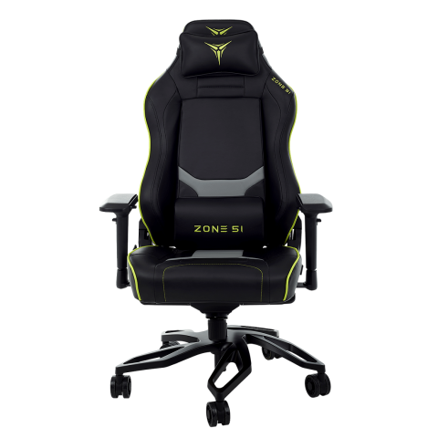Кресло компьютерное игровое ZONE 51 Cyberpunk BG Black-green
