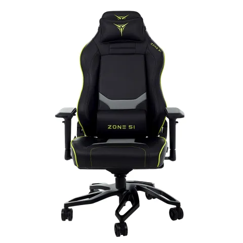 Кресло компьютерное игровое ZONE 51 Cyberpunk BG Black-green