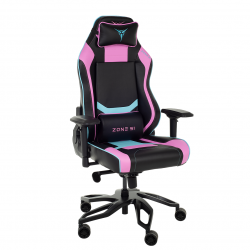 Кресло компьютерное игровое ZONE 51 Cyberpunk FC Fuchsia-cyan