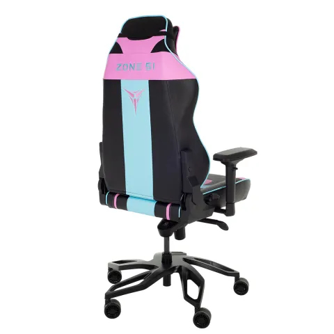 Кресло компьютерное игровое ZONE 51 Cyberpunk FC Fuchsia-cyan