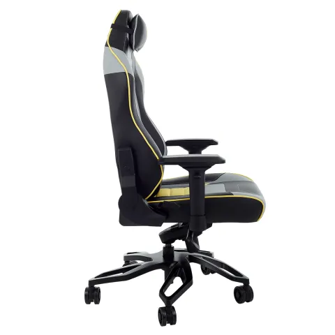 Кресло компьютерное игровое ZONE 51 Cyberpunk YG Yellow-grey