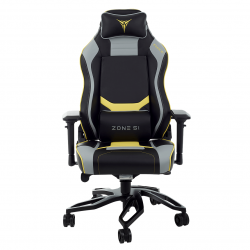 Кресло компьютерное игровое ZONE 51 Cyberpunk YG Yellow-grey
