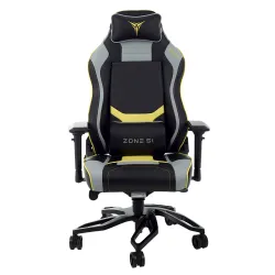 Кресло компьютерное игровое ZONE 51 Cyberpunk YG Yellow-grey