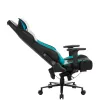 Кресло компьютерное игровое ZONE 51 IMPULSE White-Blue массажное