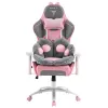 Кресло компьютерное игровое ZONE 51 KITTY MEOW Edition Grey