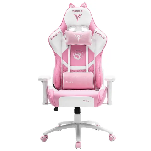 Кресло компьютерное игровое ZONE 51 KITTY MEOW Edition Pink