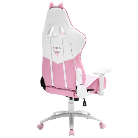 Кресло компьютерное игровое ZONE 51 KITTY MEOW Edition Pink