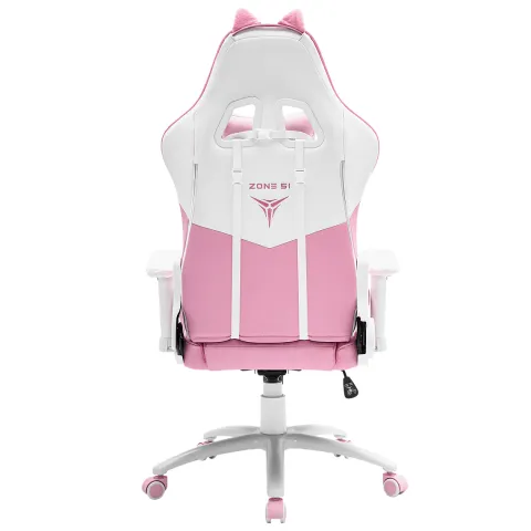 Кресло компьютерное игровое ZONE 51 KITTY MEOW Edition Pink