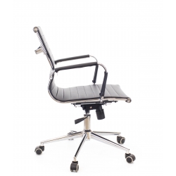 Кресло Everprof Leo T Экокожа Черный