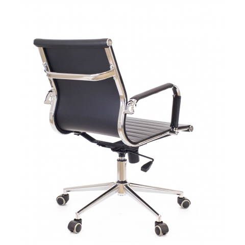 Кресло Everprof Leo T Экокожа Черный