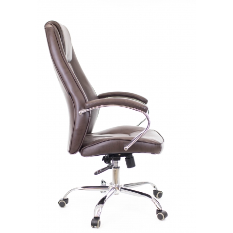 Кресло Everprof Long TM Экокожа Коричневый