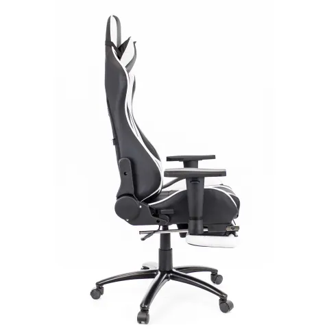 Кресло Everprof Lotus S1  Экокожа Черный/Белый