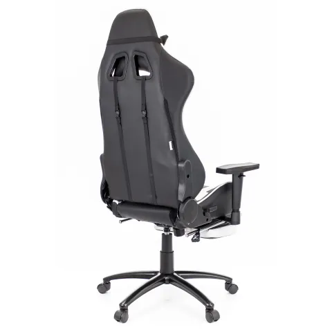 Кресло Everprof Lotus S1  Экокожа Черный/Белый