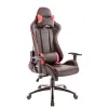 Кресло компьютерное игровое Everprof Lotus S10 Экокожа Черный/Красный