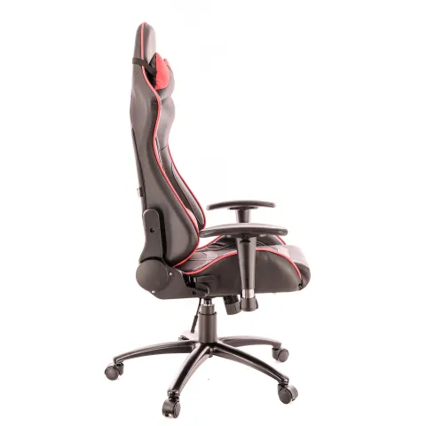 Кресло компьютерное игровое Everprof Lotus S10 Экокожа Черный/Красный