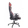 Кресло Everprof Lotus S11 Экокожа Черный/Красный