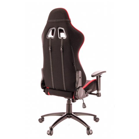 Игровое кресло Everprof Lotus S4 Ткань Черный/Красный