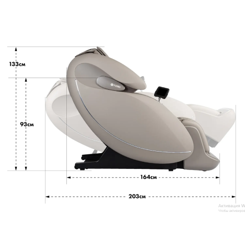 Массажное кресло Fujimo Cyber Atlant 4D+ F707 Taupe