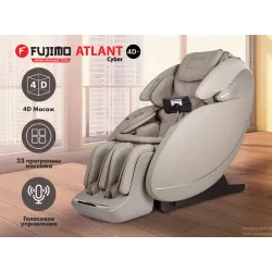 Массажное кресло Fujimo Cyber Atlant 4D+ F707 Taupe
