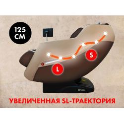 Массажное кресло FUJIMO KENKO F623 Business Edition Эспрессо