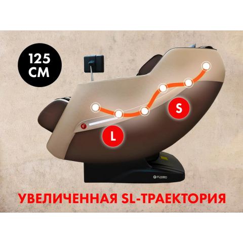 Массажное кресло FUJIMO KENKO F623 Business Edition Эспрессо