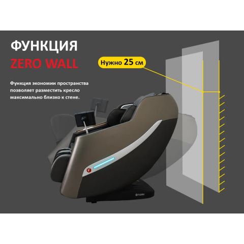 Массажное кресло FUJIMO KENKO F623 Business Edition Графит