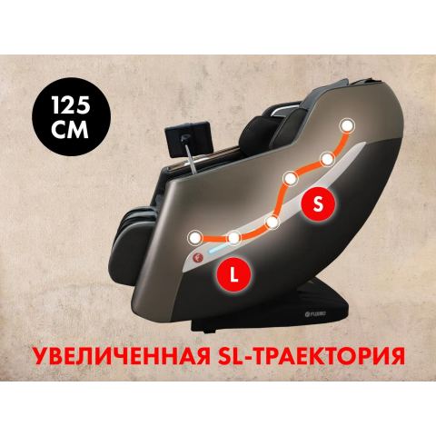 Массажное кресло FUJIMO KENKO F623 Business Edition Графит