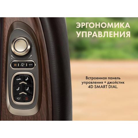 Массажное кресло FUJIMO TON PRO F888 Шоколад