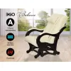 Массажное кресло глайдер EGO BALANCE EG2003 Арпатек, Крем