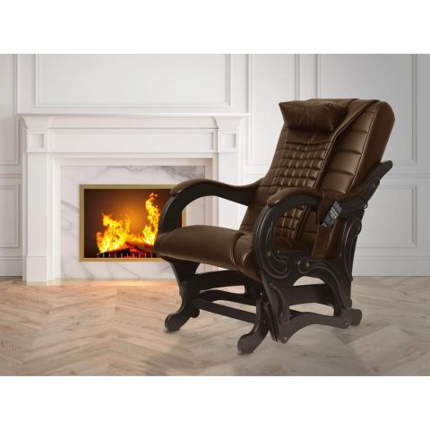 Массажное кресло глайдер EGO BALANCE EG2003 Арпатек, Шоколад