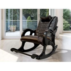 Массажное кресло качалка EGO WAVE EG2001 Арпатек, Шоколад