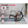Массажное кресло качалка FUJIMO CAROLINE F2001 TCF Серый