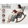 Массажное кресло качалка FUJIMO F2002 МСX Time2Chill Grey (Tailor 7) Вишня