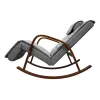Массажное кресло качалка FUJIMO F2002 МСX Time2Chill Grey (Tailor 7) Вишня