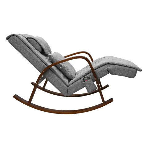 Массажное кресло качалка FUJIMO F2002 МСX Time2Chill Grey (Tailor 7) Вишня