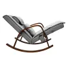 Массажное кресло качалка FUJIMO F2002 МСX Time2Chill Grey (Tailor 7) Вишня