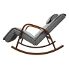 Массажное кресло качалка FUJIMO F2002 МСX Time2Chill Grey (Tailor 7) Вишня