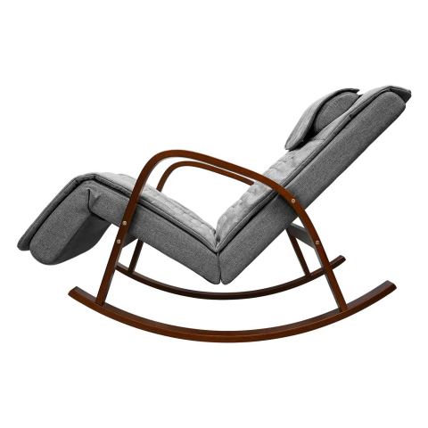 Массажное кресло качалка FUJIMO F2002 МСX Time2Chill Grey (Tailor 7) Вишня